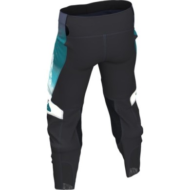 Leatt Pantaloni 4.5 Lite Women V25 nero-bianco-turchese