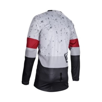 Leatt Jersey Moto 4.5 Enduro Ice schwarz-weiss-grau