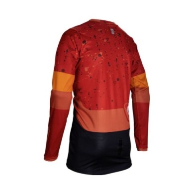 Leatt Jersey Moto 4.5 Enduro Burn orange-schwarz-weiss