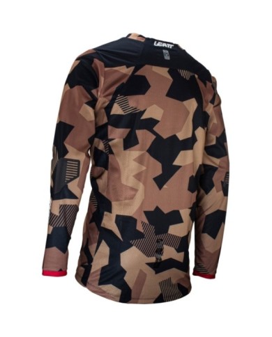 Leatt Jersey Moto 4.5 Enduro Stone brown-black-white