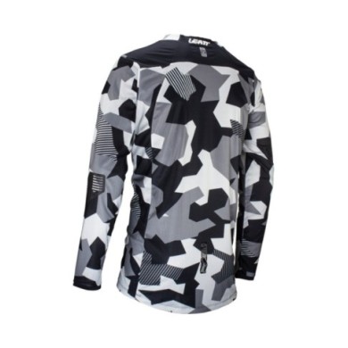 Leatt Jersey Moto 4.5 Enduro Forge grau-schwarz-weiss