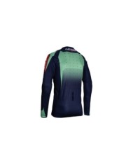Leatt Maglia Moto 4.5 Lite V25 verde-grigio-rosso