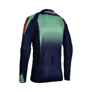 Leatt Jersey Moto 4.5 Lite V25 vert-gris-rouge