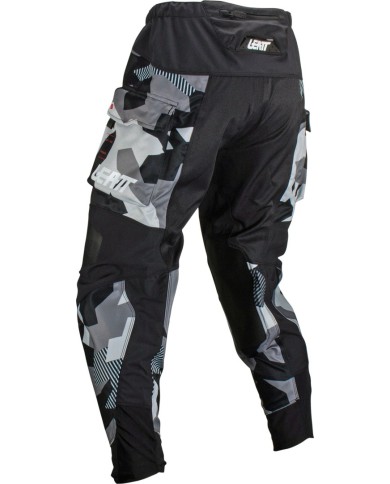 Leatt Pant Moto 4.5 HydraDri Forge black-grey-camo