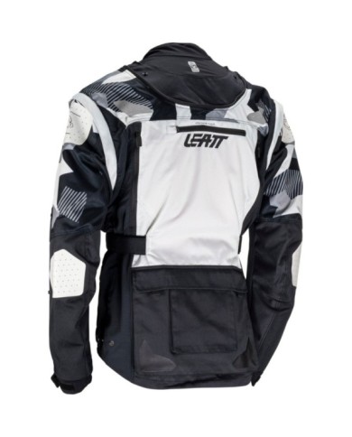 Leatt Jacket Moto 5.5 Enduro Forge grau-schwarz-rot