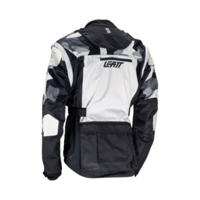 Leatt Jacket Moto 5.5 Enduro Forge grau-schwarz-rot