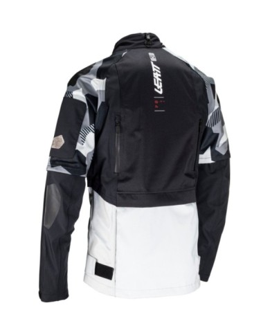 Leatt Jacket Moto 4.5 HydraDri Forge grau-schwarz-camo
