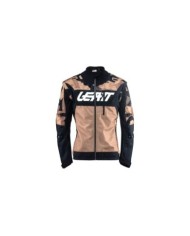 Leatt Jacket Moto 4.5 X-Flow Stone braun-schwarz-weiss