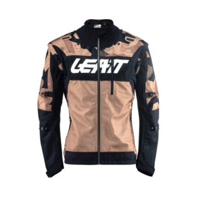 Leatt Jacket Moto 4.5 X-Flow Stone brown-black-white