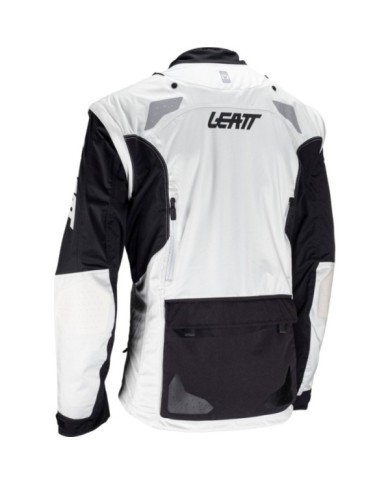 Leatt Giacca Moto 4.5 Lite grigio-nero-rosso