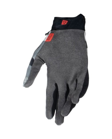Leatt Guanto Moto 2.5 Windblock grigio-nero-bianco
