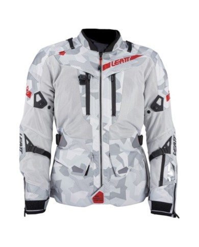 Leatt Adventure Jacket ADV FlowTour 7.5 V24 steel grau-weiss-rot