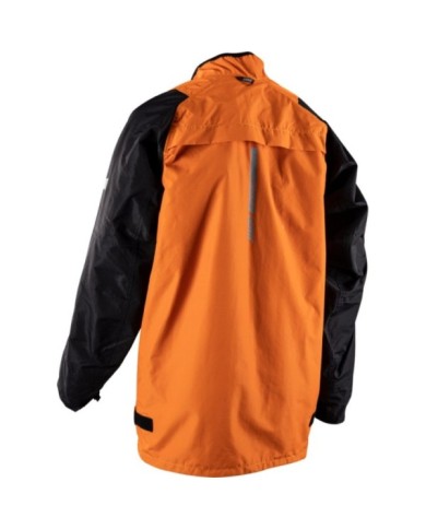 Leatt Adventure Jacket RainCover ADV V26 orange-schwarz