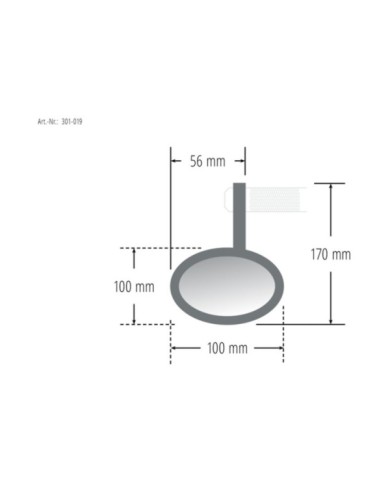 Highsider Rétro embouts de guidon Montana Evo