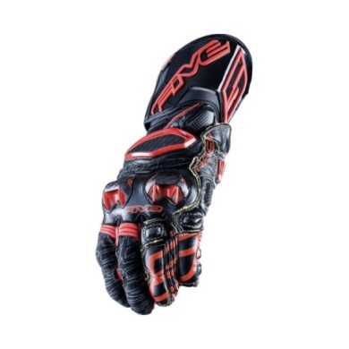 Five Gloves Guanti RFX Race nero-rosso
