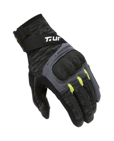 T. UR Gants G-Knit noir-gris