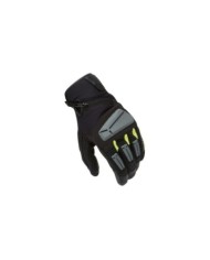 T. UR Guanti G-Four nero-grigio-giallo fluo