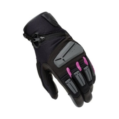 T. UR Donna Guanti G-Four nero-grigio-rosa