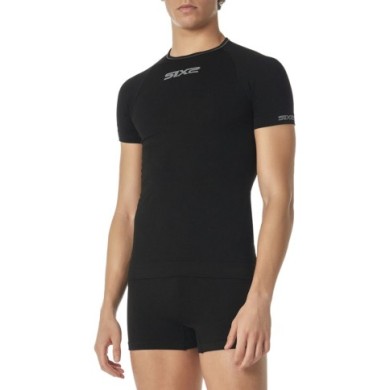 SIXS Funktions T-Shirt TS1 Uni all-black XS