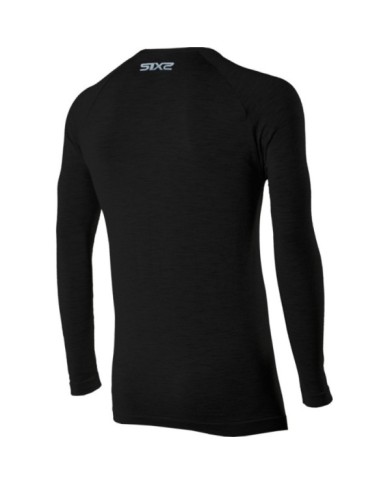 SIXS Maglietta funzionale TS2 Merino nera S