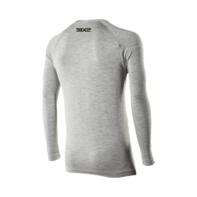 SIXS Funktions TShirt TS2 Merino gris S