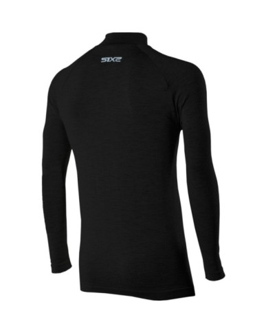 SIXS T-shirt fonctionnel TS3 Merino noir S