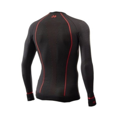 SIXS Funktionsshirt-langarm Blazefit TS2W CU schwarz-rot XS