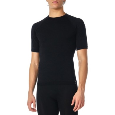 SIXS Maglia funzionale TS1 MERINOS nera S