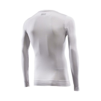 SIXS Langarm Funktions Shirt TS2 V2 silber-weiss XS