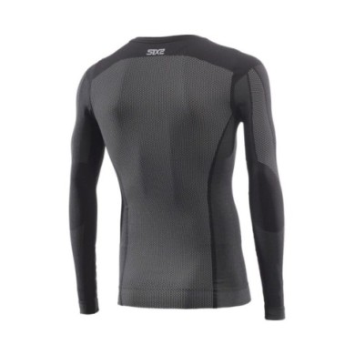SIXS Maglietta funzionale a maniche lunghe TS2 V2 nero-carbonio XS