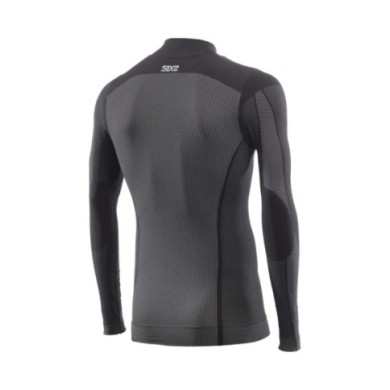 SIXS Langarm Funktions Shirt TS3 V2 schwarz-carbon XS