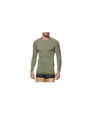 SIXS Chemise fonctionnelle à manches longues TS2 vert XS
