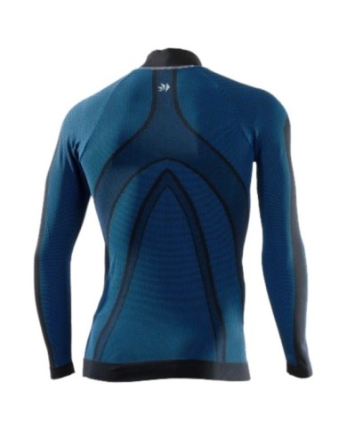 SIXS Funktions T-Shirt TS3 schwarz-petrol XS