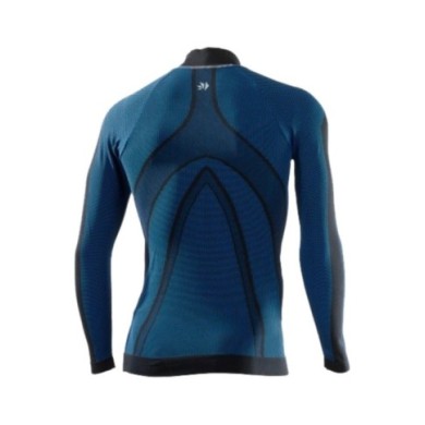 SIXS Maglietta funzionale TS3 nero-petrolio XS