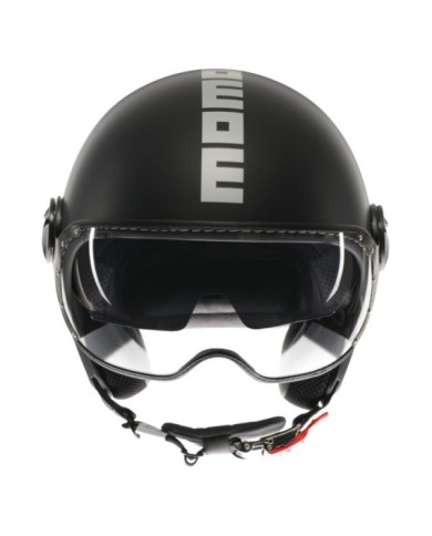 MOMODESIGN Jethelm FGTR Evo Matt noir-argent