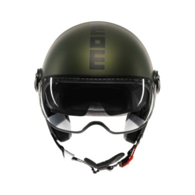 MOMODESIGN Casco jet FGTR Evo Matt verde-nero