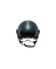 MOMODESIGN Casco jet FGTR Evo Matt blu-argento