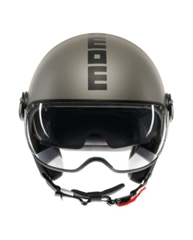 MOMODESIGN Jethelm FGTR Evo Matt grau-schwarz