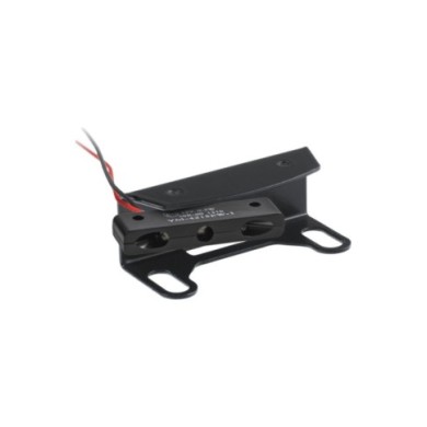 IBEX-Zieger Support de plaque d'immatriculation CH Pro Noir