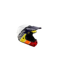 Troy Lee Designs GP Helmet - Runner weiss-schwarz-rot