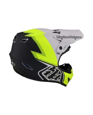 Troy Lee Designs GP Helmet - Volt noir-gris