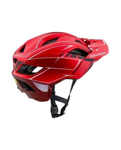 Troy Lee Designs Flowline SE Helmet - Pinstripe rot XS
