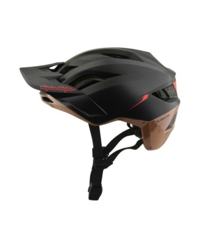 Troy Lee Designs Flowline Se Helm W Mips – Stacks dunkelgrau-braun XS