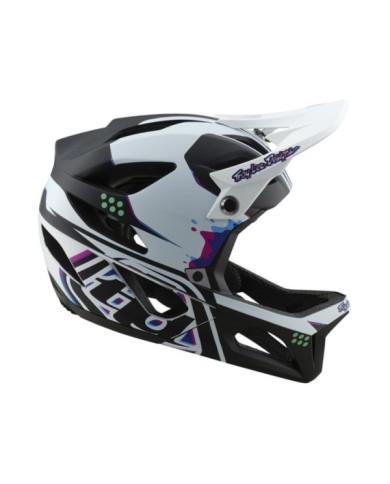 Troy Lee Designs Stage Helmet W MIPS - Trooper blanc XL