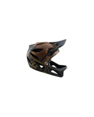 Troy Lee Designs Stage Helmet - Stealth schwarz-grau-braun XS