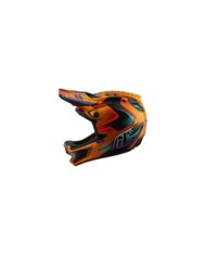 Troy Lee Designs Casco D4 Carbon W Mips - Crest gold