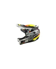 Troy Lee Designs D4 Carbon Helm W Mips – Lined Up schwarz
