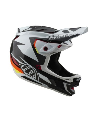 Troy Lee Designs D4 Carbon Helmet W MIPS - Optic noir