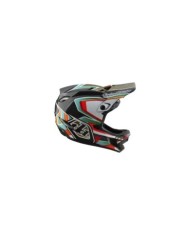 Troy Lee Designs Casco D4 Carbon W MIPS - Montatura nero-oro