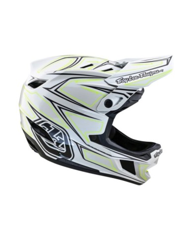 Troy Lee Designs D4 Composite Helmet - Pinned gris